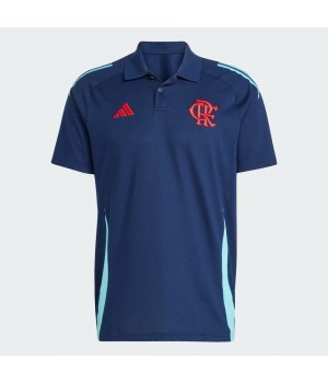 Camisa Polo Masculina CR Flamengo Azul Marinho 2024