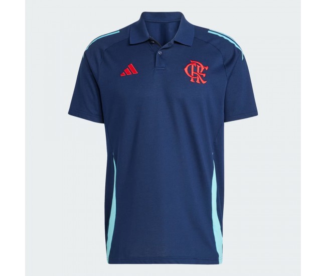 Camisa Polo Masculina CR Flamengo Azul Marinho 2024