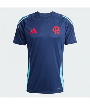 Camisa de treino masculina CR Flamengo azul marinho 2024
