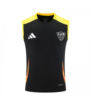 Atlético Mineiro Masculino Preto Treino Sem Mangas 2025