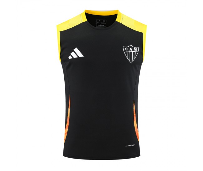Atlético Mineiro Masculino Preto Treino Sem Mangas 2025