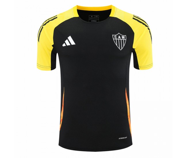Camisa de treino masculina preta do Atlético Mineiro 2025
