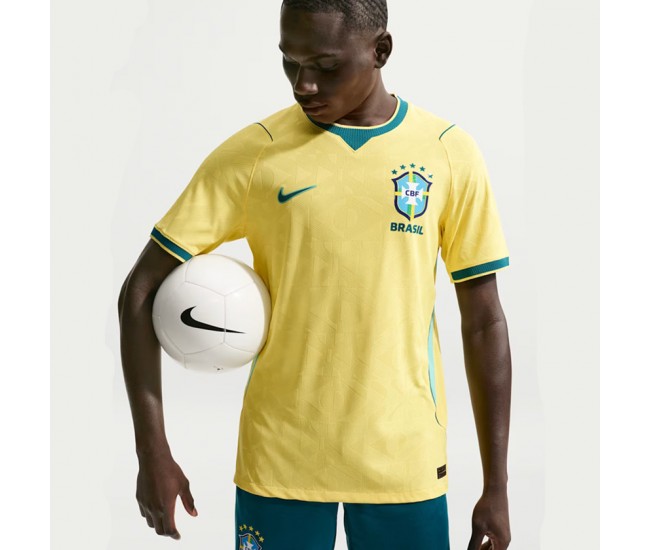 Camisa de Futebol Masculina Home Autêntica do Brasil 2026
