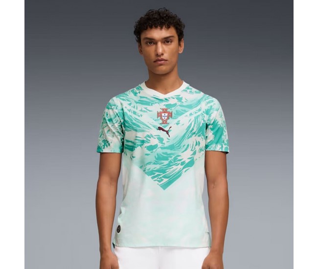 Camisa de Futebol Autêntica Masculina de Visitante de Portugal 2026