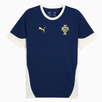 Camisa de Treino de Futebol Masculina de Portugal 2025 Azul