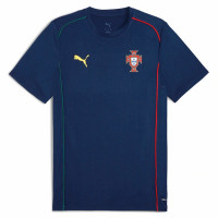 Camiseta Casual Adulto Portugal 2025 Azul Marinho